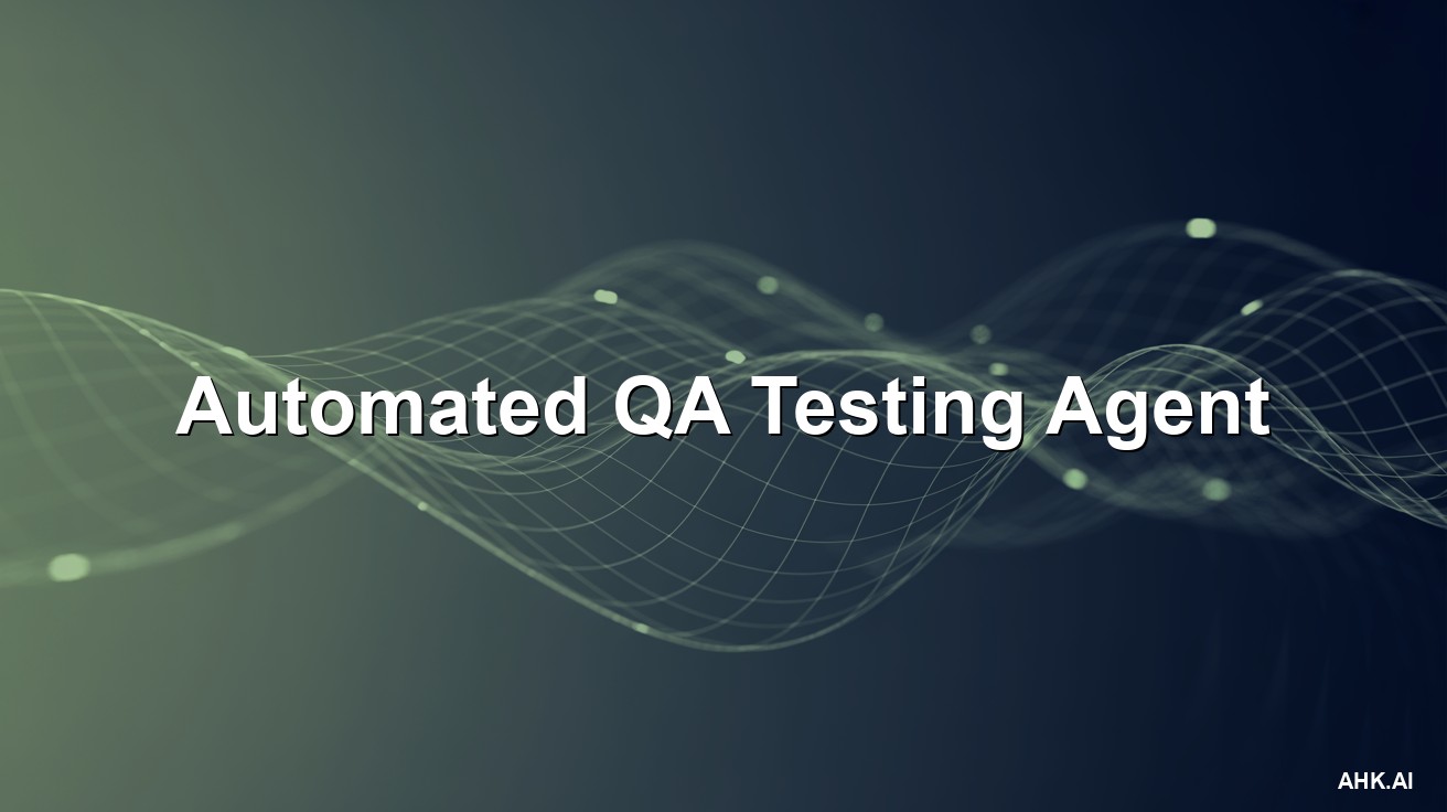 Automated QA Testing Agent