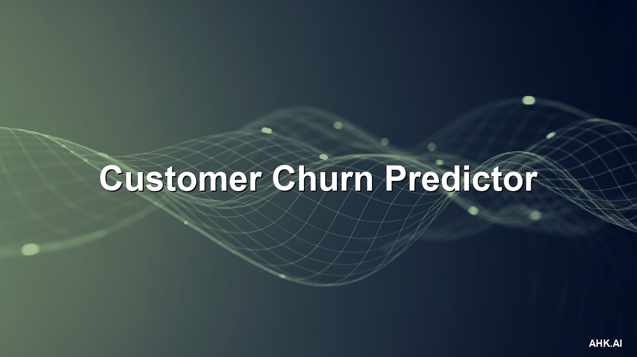 Customer Churn Predictor