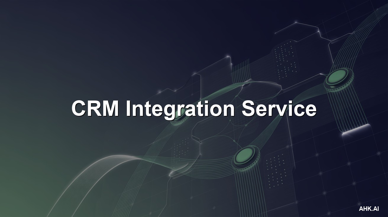 CRM Integration Service