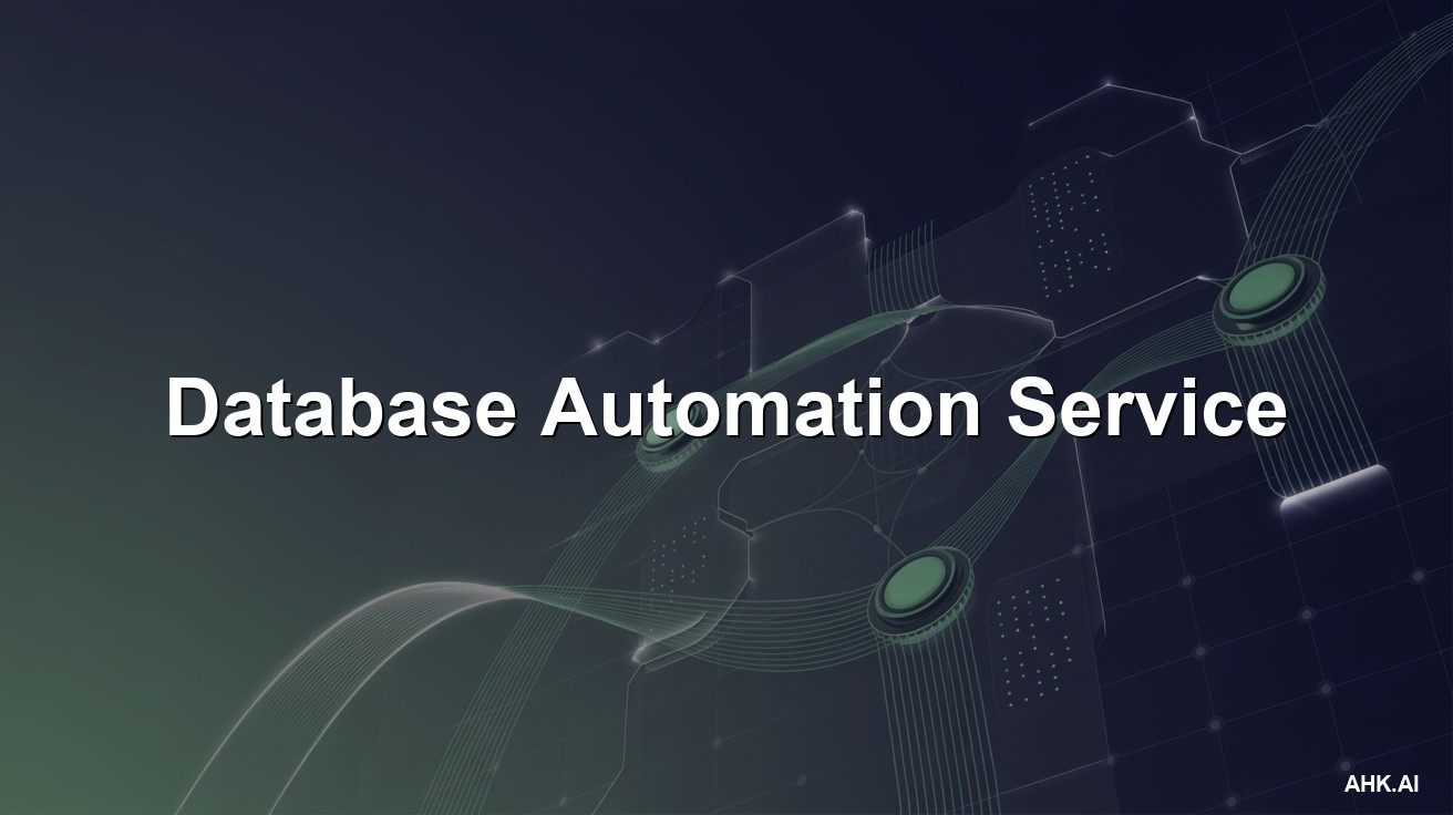Database Automation Service